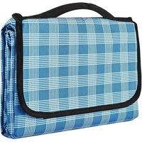 Nordara Blue Waterproof Picnic Blanket SandFree Mat Camping Beach 200cm