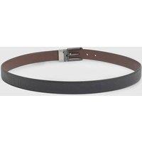Burton Men's Black & Brown Reversible Saffiano Belt | Size: XL