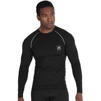 Raging Bull Men's Base Compression Long Sleeve Tee in Black | Size: 2XL