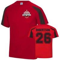 Liverpool Men's Mens Andy Robertson Sports Training Jersey in Red | Size: Medium