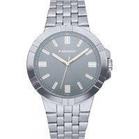 Radiant Men's RA635201 Atomik 44mm Quartz Watch in Silver