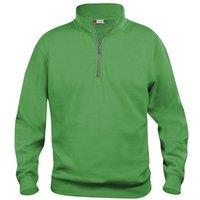 Clique Women's Basic Half Zip Sweatshirt in Green | Size: Large