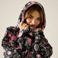 Regatta Women's Cath Kidston Changing Robe in Black | Size: Large/XL