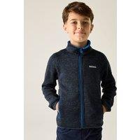 Regatta Junior Newhill Full Zip Marl Fleece in Navy | Size: 3-4 Years