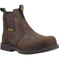 Caterpillar Men's Ager Dealer Occupational Non-Safety Boot in Brown | Size: 7