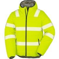Result Men's Ripstop Safety Padded Jacket in Yellow | Size: Medium