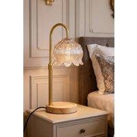 Living and Home Dimmable Candle Warmer Lamp in Clear