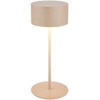BRILONER LED Table Lamp Rechargeable Light Cordless Dimmable Warm White Beige