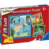 Ravensburger Pokmon 3 x 49 Pieces Jigsaw Puzzles