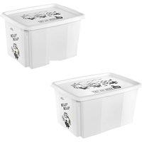 Keeeper Minions Turning Stacking Box 30L & 45L Set - Grey