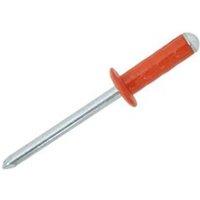 JRP Riveting Products Dome Head Rivets 4.8 x 15mm - Box of 500 in Red