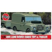 Airfix LWB Land Rover & Trailer Model Kit
