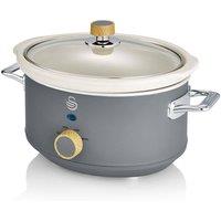 Swan 3.5L Nordic Slow Cooker in Dark Grey