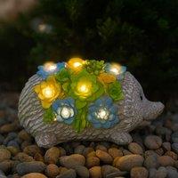 ILFD Group Ltd Solar Hedgehog Garden Ornament in Grey | Size: 6 Pack