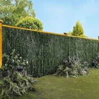 Gainsborough Artificial Garden Hedge Screening Panel in Conifer Leaf, H100 x W300cm in Green