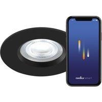 Nordlux Donsmart Down Light Black Plastic LED IP65 2700-6500k Mains