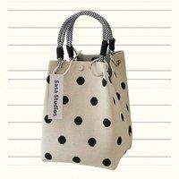 Obasyhig Magnetic-fastening Knitted Versatile Handbag-Style 1 in White