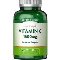 Nature's Truth Vitamin C 1500mg - 60 Tablets in White | Size: Pack of 60