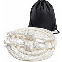 Nordara Flow Exercise Rope for Fitness Double Braid Workout 2.8mt 460g in White