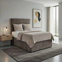 DS Living Muse Grey Divan Bed | Size: Single