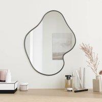 Berkfield Home Wall Mirror Black 50x40 cm