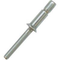 JRP Riveting Products 6.4 x 17mm A2 Rivets - Box of 200 in Silver