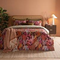 Furn Utopia Printed Reversible Duvet Cover Set | Size: Super King