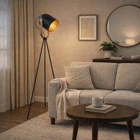 Pagazzi Noelle Strap Black Floor Lamp
