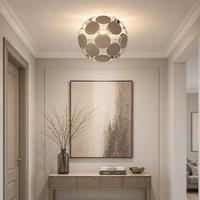 Pagazzi Skye 30Cm Sputnik Ball Easy-Fit Pendant in Taupe