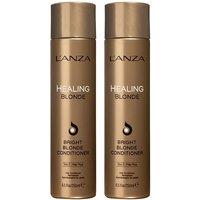 L'Anza Healing Blonde Bright Blonde Conditioner 250ml Double in Clear