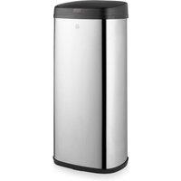 Swan 50L Square Sensor Bin w/Black in Black | Size: A
