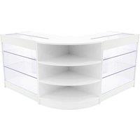 Monstershop Apollo LED Shop Counter Set LM60 & 2 x K900 - White