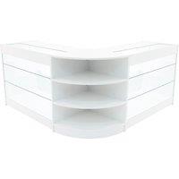 Monstershop Apollo LED Shop Counter Set LM60 & 2 x K1200 - White