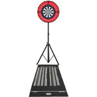 Monstershop Dart Board Set With LED Surround in Black