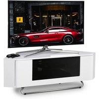 Centurion Supports HAMPSHIRE Corner-Friendly TV Stand with Remote Friendly Door TV Unit