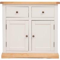 Cabinet Bits Trevi Off-White 2 Drawer 2 Door Sideboard Brass Knob