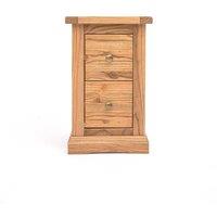Cabinet Bits Salerno 2 Drawer Petite Bedside Table in Natural