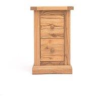 Cabinet Bits Salerno 2 Drawer Petite Bedside Table in Natural