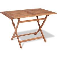 Berkfield Home 5 Piece Garden Dining Set Solid Teak Wood in Brown