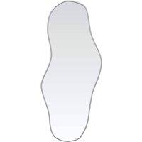 Berkfield Home Wall Mirror Silver 100x45 cm