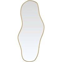 Berkfield Home Wall Mirror Gold 90x40 cm