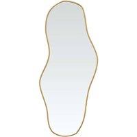 Berkfield Home Wall Mirror Gold 80x35 cm