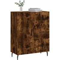 Berkfield Home Sideboard Smoked Oak 69.5x34x90 cm Engineered Wood in Brown