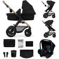 Kinderkraft 3in1 MOOV 2 Multifunctional Stroller Pushchair For Children Up To 27kg in Black