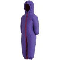 Regatta Splosh Hooded Waterproof All in One Puddle Suit in Purple | Size: 3-4 Years