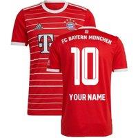 FC Bayern Munich Junior 2022 2023 Home Shirt Your Name in Red | Size: 13-14 Years