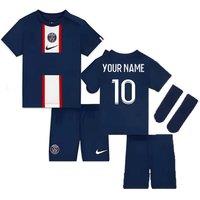 PSG Junior 2022 2023 Little Home Kit Your Name in Navy | Size: 3-4 Years