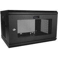 StarTech.com 6u Wall-mount Network Cabinet With 1u Shelf in Black