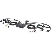 StarTech.com Dual-monitor Hdmi Kvm Switch, 4k 60hz in Black