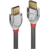 Lindy 3m High Speed Hdmi Cable, Cromo Line in Grey